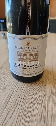 Burgundy Hautes-Côtes de Beaune Bouchard Aîné & Fils Les Pierres 2011