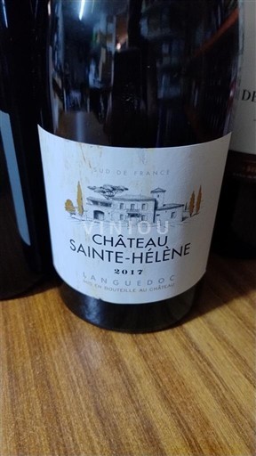 Vin Rouge sec Château Sainte-Hélène 2017 France Languedoc AOC