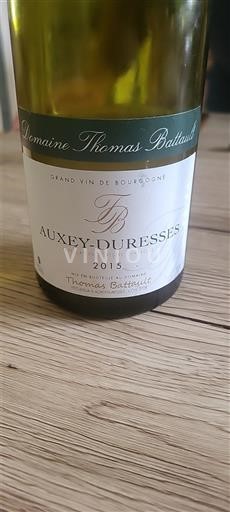 Burgundija Auxey-Duresses Domaine Thomas Batardier 2015
