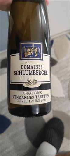 Alsace Vendanges Tardives Domaine S Schlumberger Laure 2014