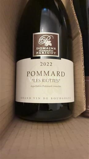 Bourgogne Pommard Domaine Alexandre Parigot Les Riottes 2022