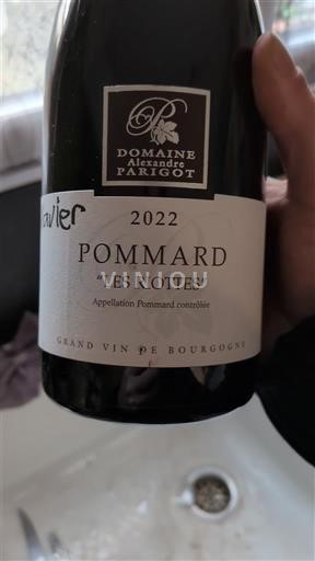 Borgoña Pommard Domaine Alexandre Parigot Les Riottes 2022