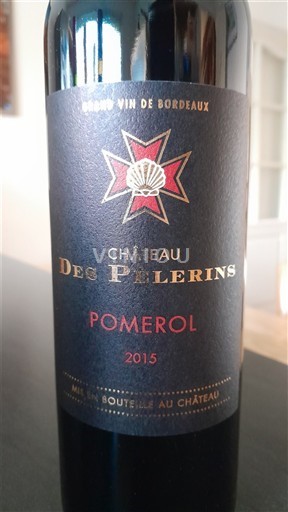Bordeaux Pomerol Château Des Pèlerins 2015