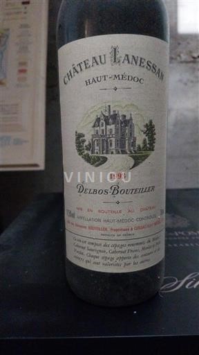 Bordeaux Haut-Médoc Château Lanessan 1993