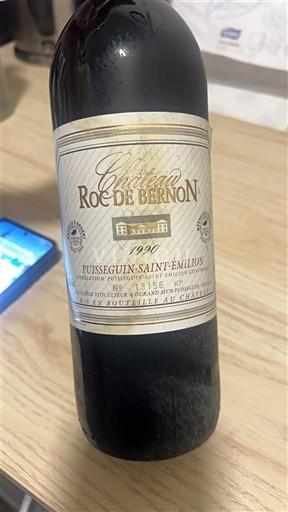 Bordeaux Puisseguin-saint-émilion Château Roc de Bernon 1990