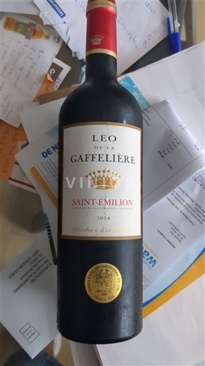 Bordeaux Saint-Émilion Léo de la Gaffelière Sélection d'Exception 2014