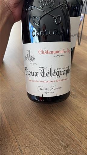 Thung lũng Rhône Châteauneuf-du-pape Domaine Vieux Télégraphe Không niên vụ