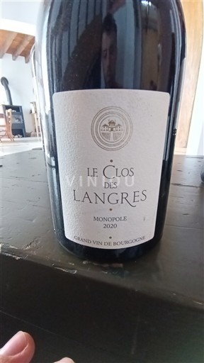 Burgundi Määrittelemätön Grand Cru Le Clos des Langres 2020