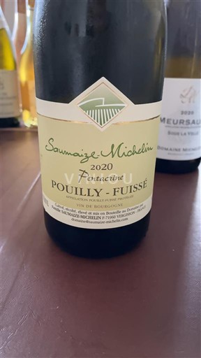 Burgundy Pouilly-Fuissé Saumaize-Michelin Pentacrine 2020