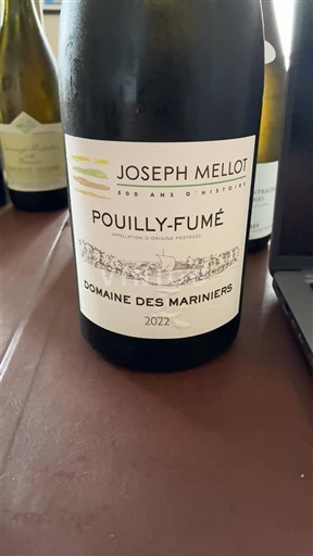 Dolina Loare Pouilly-fumé Joseph Mellot Domaine des Mariniers 2022