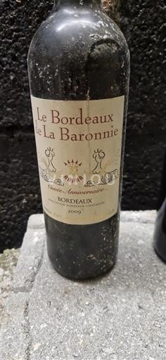 Vin Rouge sec Cuvée Anniversaire Le Bordeaux de La Baronnie 2009 France Bordeaux AOC