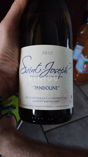 Rhônen laakso Saint-Joseph Laurent Marthouret Pandoline 2022