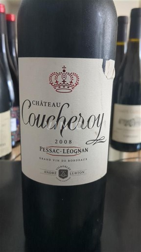 Bordeaux Pessac-Léognan Château Coucheroy 2008