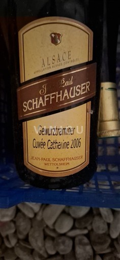 Alsace Grand Cru Jean-Paul Schaffhauser Catherine 2006