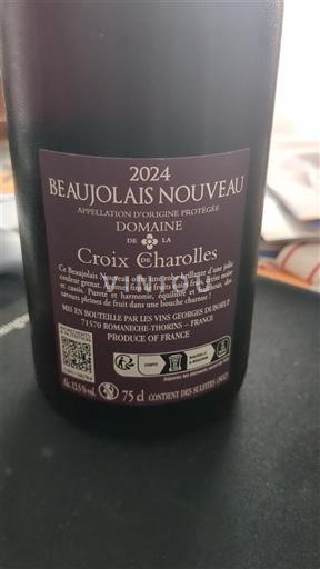 Beaujolais Beaujolais Nouveau Domaine La Croix Charoles 2024