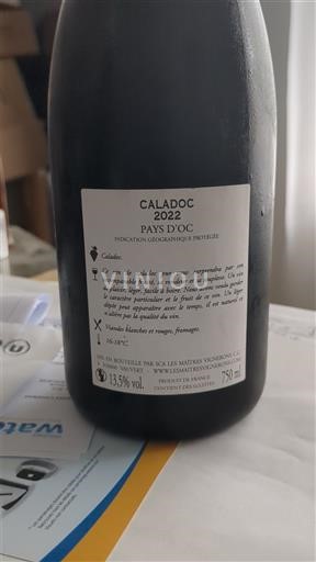 Languedoc-Roussillon Pays d'Oc Caladoc 2022