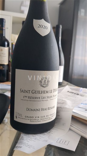 Languedoc-Roussillon Saint-Guilhem-le-Désert Domaine Beau Renaud 1ère Réserve Les Silex Rouges 2020