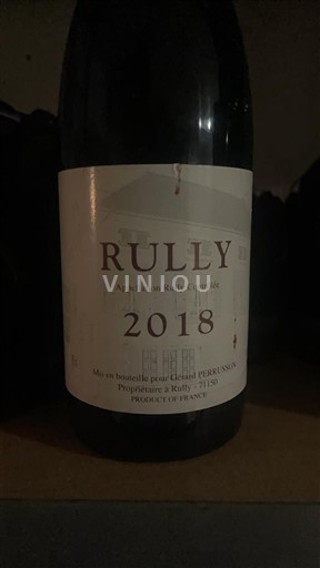 Burgundy Rully Domaine Perdrix 2018