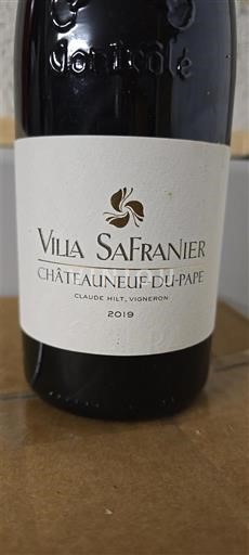 Rhône Valley Châteauneuf-du-Pape Villa Safranier 2019