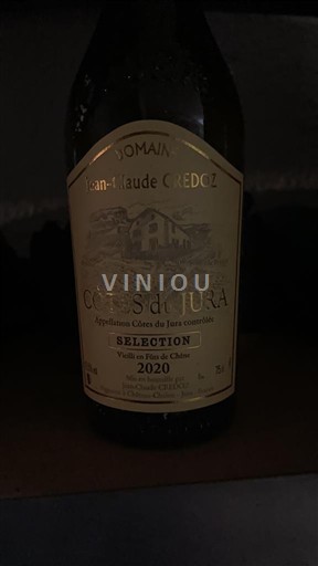 Jura Côtes du Jura Jean-Claude Credoz Sélection 2020