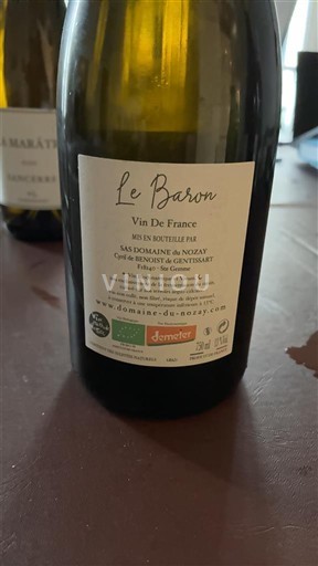 Dolina Loare Ni doloceno Domaine Nocerot Le Baron Neleten.