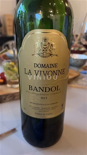 Provenza Bandol Domaine La Vivonne 2013