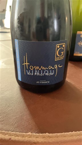Champaña Champán Gonet G Hommage au Pinot Noir Sin añada