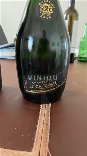 Champaña Champán J.P. Gaudinat Vieille Réserve 2015
