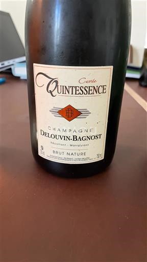 Champagne Delouvin-Bagnost Quintessence Non-Vintage