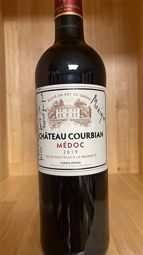Bordeaux Médoc Château Courbian 2019