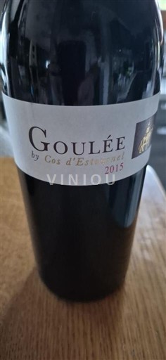 Bordeaux Médoc Cos Estournel Goulée 2015