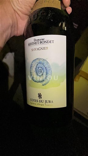 Jura Côtes du Jura Domaine Berthet-Bondet Savagnier 2023