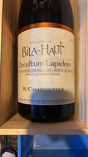 Roussillon Ikke specificeret Domaine Bila-Haut Occultum Lapidem 2018