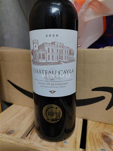Bordéus Encostas de Bordéus Château Cayla 2020