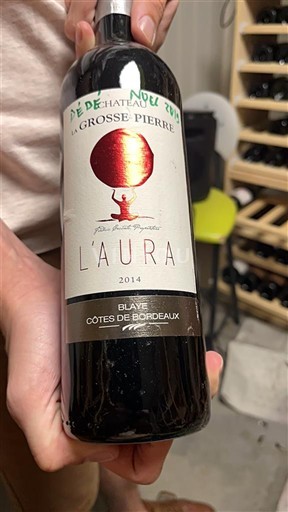 Bordeaux Blaye-côtes-de-bordeaux Château La Grosse Pierre L'Aura 2014