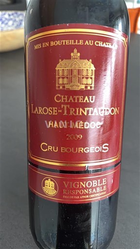 Bordeaux Haut-Médoc Château Larose Trintaudon 2009
