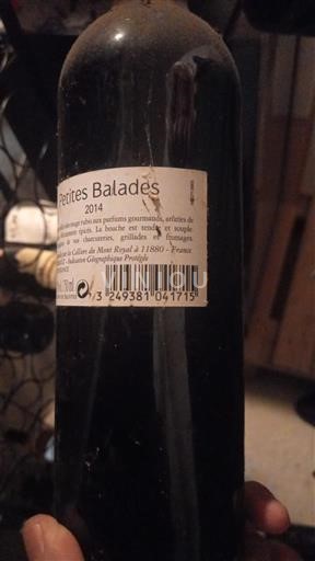 Languedoc and Roussillon Coteaux de Miramont Celler des Demoiselles Petites Balades 2014