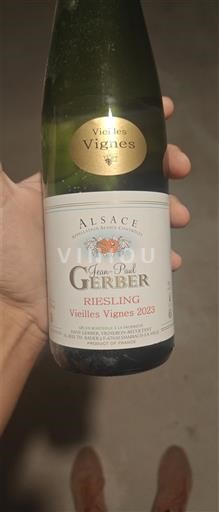 Alsace Jean-Paul Gerber Vieilles Vignes 2023