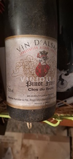Alsace Alphonse Hunckler & Fils Clos du Bruhl 1999