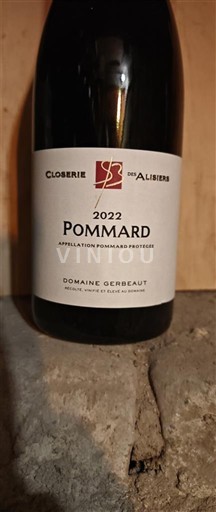Burgundi Pommard Domaine Gerbeaut Closerie des Alisiers 2022