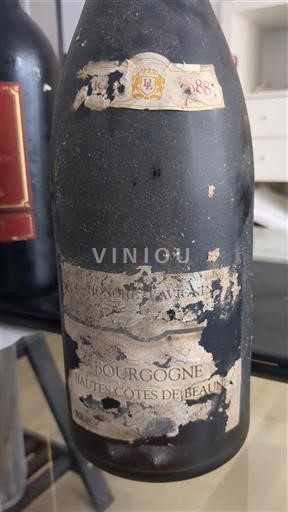 Burgundi Beaunen Ylämaat Honoré Lavigne 1988