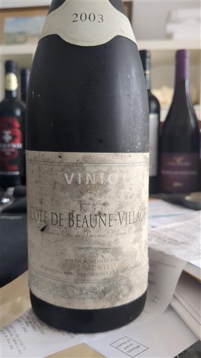 Bourgondië Côte de Beaune Villages André Montessuy 2003
