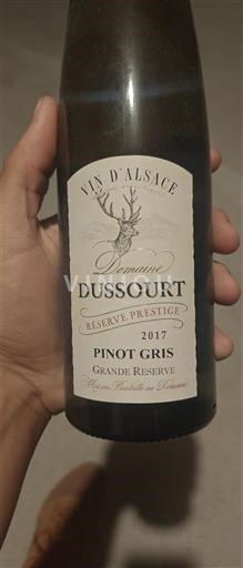 Alsace Domaine Dussourt Réserve Prestige 2017