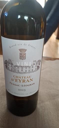 Бордо Пессак-Леоньян Château Eyran 2023