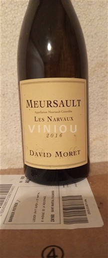 Bourgondië Meursault David Moret Les Narvaux 2016
