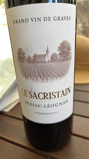 Bordeaux Pessac-Léognan Le Sacristain 2021