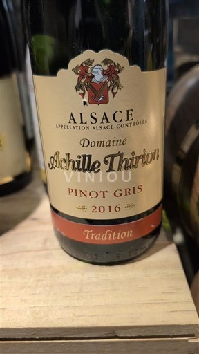 Alsazia Grand Cru Domaine Achille Thirion Tradition 2016