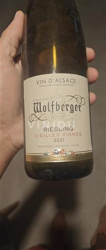 Alsace Wolfberger Riesling Vieilles Vignes 2021