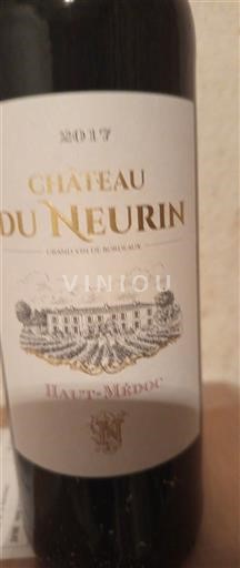 Bordeaux Haut-Médoc Château Neurin 2017