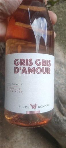 Vin Rosé sec Gris Gris d'Amour Serre Romani Non millésimé France Languedoc et Roussillon Côtes catalanes IGP